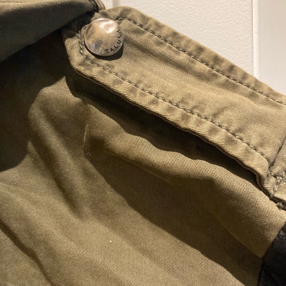 Talula army jacket with real leather sleeves, XS - Picture 5 of 7